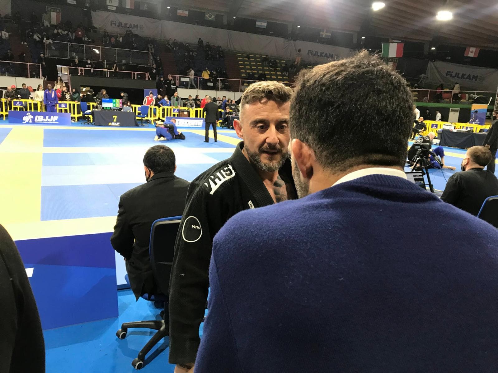 José Luis "Zezinho" en competición de Jiu-Jitsu Brasileño